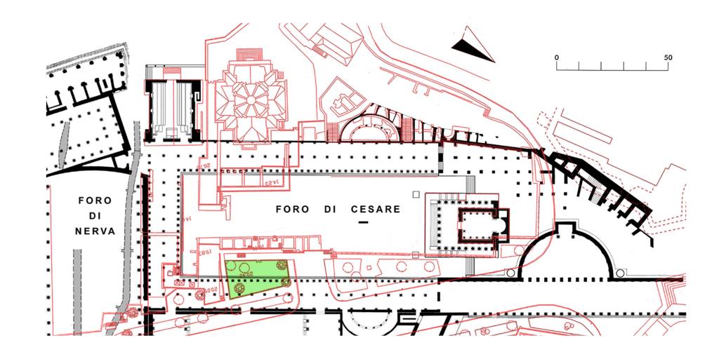Pianta FC Area di scavo
