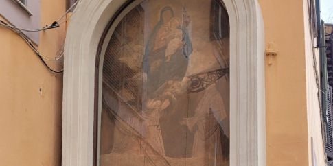 Edicola sacra di via Corsini 5-6 (palazzo Torlonia)