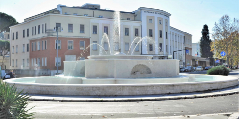 Mostra dell’Acquedotto del Peschiera in piazzale degli Eroi