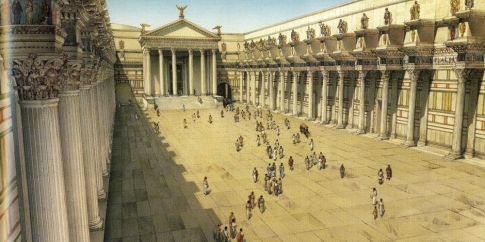 Ricostruzione Foro di Nerva