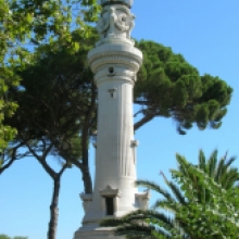 Passeggiata del Gianicolo, faro celebrativo degli italiani d'Argentina