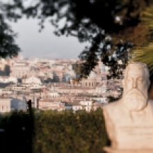 Passeggiata del Gianicolo, scorcio panorama