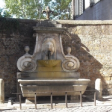 Fontana del Mascherone in Via Giulia